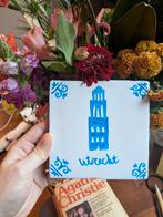 Super leuk tegeltje Utrecht en de Dom Delfts blauw, Verzenden, Nieuw