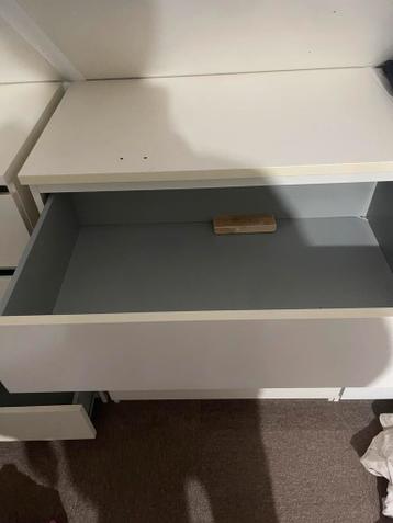Ikea malm ladeskasten 4 lades   2 stuks - afbeelding 7