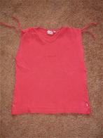 Sportieve, rode mouwloze meidentop, Kinderen en Baby's, Kinderkleding | Maat 140, Ophalen of Verzenden, Gebruikt, Meisje, Shirt of Longsleeve