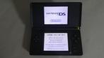 Nintendo DS Lite compleet met adapter en opberghoes, Met games, Zwart, Ophalen of Verzenden, Zo goed als nieuw