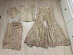Indiase/ Pakistaanse/ Bollywood kleding, maat XS, Kleding | Dames, Overige typen, Beige, Ophalen of Verzenden, Zo goed als nieuw