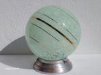 Art deco plafondlamp groene verre de Clichy, Antiek en Kunst, Antiek | Lampen, Ophalen of Verzenden