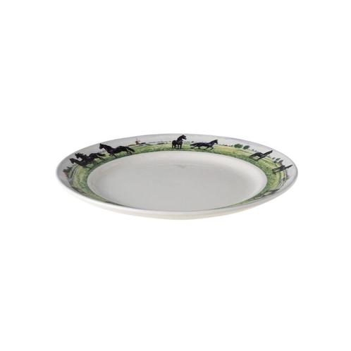 Ontbijtborden Paarden Wij Gevoel Wiebe van der Zee servies, Huis en Inrichting, Keuken | Servies, Nieuw, Bord(en), Overige stijlen