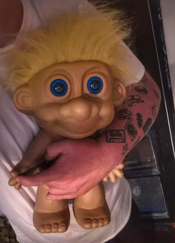 XXL troll 40x23 cm (groot!) beschikbaar voor biedingen