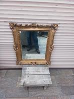 8818) mooie grote spiegel met lijst 60x70cm, Huis en Inrichting, Woonaccessoires | Spiegels, Rechthoekig, Ophalen of Verzenden