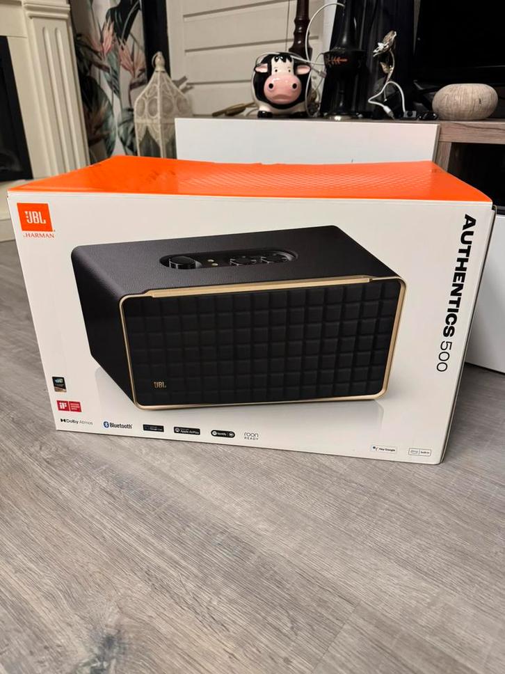 JBL Authentics 500 – Zwart (Nieuw), Audio, Tv en Foto, Luidsprekers, Nieuw, 120 watt of meer, JBL, Ophalen of Verzenden