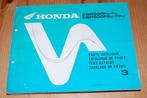 Honda CBR600F onderdelenboek uitgave 1991, Motoren, Handleidingen en Instructieboekjes, Ophalen of Verzenden, Honda