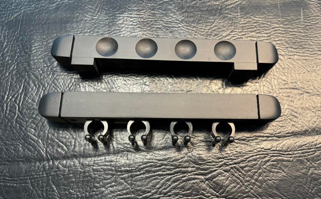 Houder set voor 4 keus zwart hout, Ophalen of Verzenden, Nieuw, Overige typen