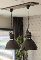 2 Industriële Lampen, Huis en Inrichting, Lampen | Hanglampen, Ophalen