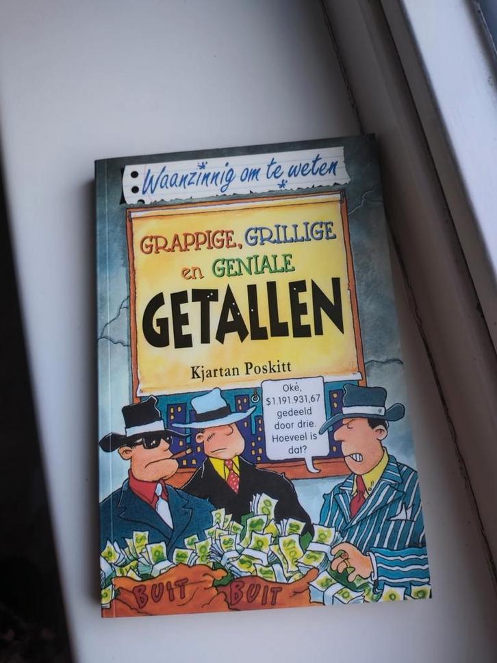 Grappige, Grillige en Geniale Getallen - Kjartan Poskitt, Boeken, Kinderboeken | Jeugd | onder 10 jaar, Zo goed als nieuw, Non-fictie