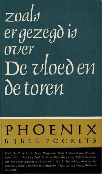 Zoals er gezegd is over De Vloed en de Toren  beschikbaar voor biedingen