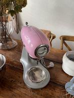 Roze Smeg Keukenmachine + Ijsmachine, 4 liter of meer, 3 snelheden of meer, Ophalen of Verzenden, Zo goed als nieuw