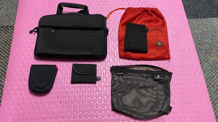 Eagle Creek & Samsonite tassen set – 5 stuks, Sieraden, Tassen en Uiterlijk, Tassen | Reistassen en Weekendtassen, Zo goed als nieuw