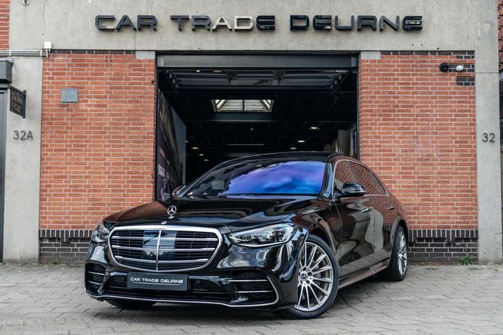 Mercedes S-klasse 580 e Lang AMG Line Pano / Burmester / 360, Auto's, Mercedes-Benz, Bedrijf, Te koop, S-Klasse, 360° camera, ABS