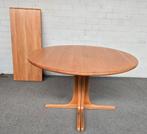 Vintage deense eettafel, beuken, Ophalen, Gebruikt, Rond, 100 tot 150 cm