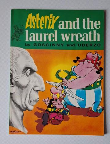 Asterix Engelstalig Album Laurel wreath beschikbaar voor biedingen