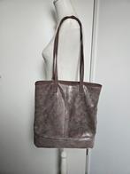 Fred de la bretonnière shopper taupe zilver, Sieraden, Tassen en Uiterlijk, Tassen | Damestassen, Ophalen of Verzenden, Zo goed als nieuw