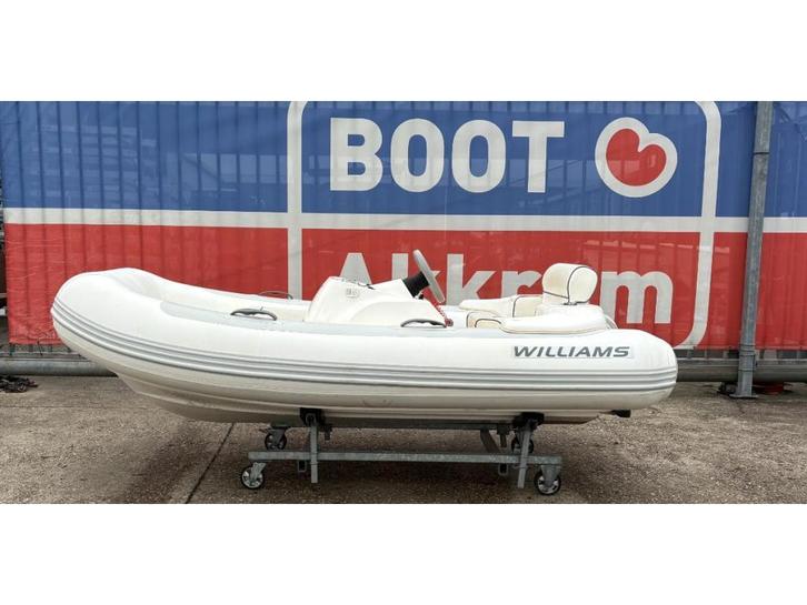 Williams turbojet 285 bj. 2008, Watersport en Boten, Rubberboten, Gebruikt, Overige merken, 70 tot 120 pk, Benzine