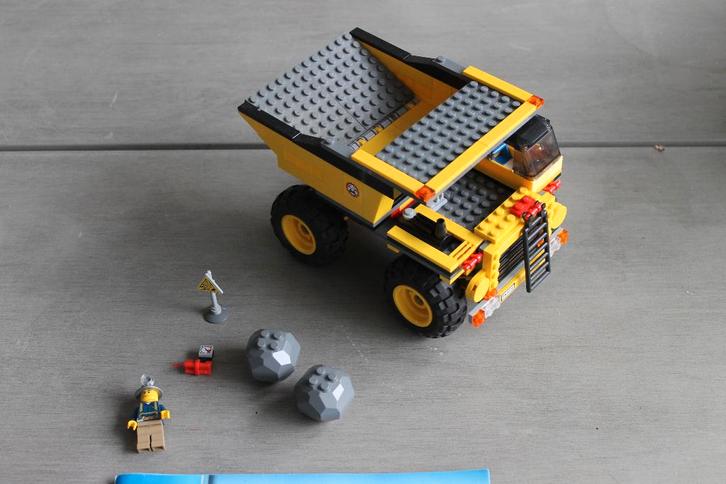 lego city goudmijn mijnbouwtruck 4202, Kinderen en Baby's, Speelgoed | Duplo en Lego, Zo goed als nieuw, Lego, Complete set, Ophalen of Verzenden