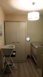 Babykamer Whitewash (ledikant, peuterbed, kast en commode), Ophalen, Gebruikt, Jongetje of Meisje