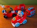 5x voertuigen, waaronder 2 auto's met licht en geluid., Kinderen en Baby's, Speelgoed | Speelgoedvoertuigen, Ophalen of Verzenden