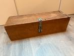 Oude ambacht schaafsel in houten kist, Antiek en Kunst, Antiek | Gereedschap en Instrumenten, Ophalen
