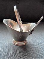 Douwe Egberts suikerkit met origineel schepje. Verzilverd, Ophalen of Verzenden