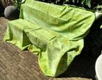 Gecoat groen tafelkleed gele besjes. 2.00 x 1.65 mtr (AL19), Rechthoek, Ophalen of Verzenden, Zo goed als nieuw, Buiten