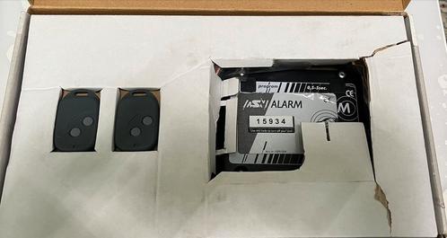 ASV BAS-328 auto alarm met afstandsbedieningen compleet, Auto diversen, Anti-diefstal, Zo goed als nieuw, Ophalen of Verzenden
