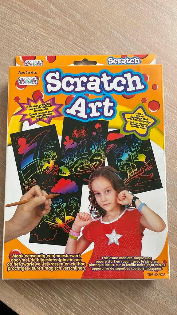 Scratch Art Set - Creatief Krasplezier!, Kinderen en Baby's, Speelgoed | Educatief en Creatief, Nieuw, Knutselen, Ophalen of Verzenden