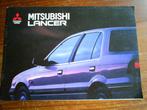 Mitsubishi Lancer [ 11 / 1990 ] 24 p., Boeken, Auto's | Folders en Tijdschriften, Verzenden, Zo goed als nieuw, Mitsubishi