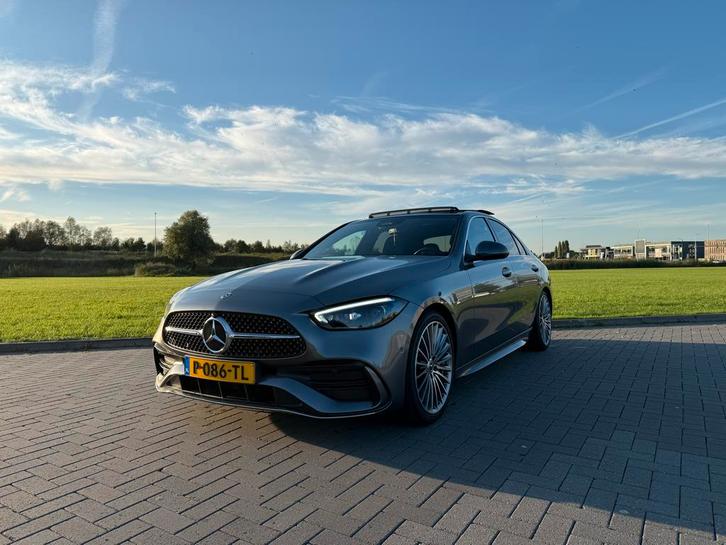 Mercedes-Benz C-Klasse C200 AMG LINE / Vol in opties!, Auto's, Mercedes-Benz, Particulier, C-Klasse, 360° camera, ABS, Achteruitrijcamera
