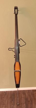 Stagg HDB- 200 EUB met extra flightcase, Muziek en Instrumenten, Strijkinstrumenten | Contrabassen, Ophalen of Verzenden, Gebruikt