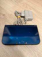 New Nintendo 3DS XL Mettalic Blauw Incl. Oplader, Spelcomputers en Games, Ophalen, 1 speler, Zo goed als nieuw, Role Playing Game (Rpg)