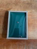 Fotolijstje bolglas zilverkleurig 13 x 9, Verzenden, Gebruikt