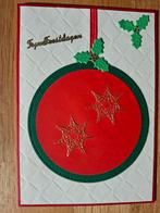 Zelfgemaakte kerstkaart, Hobby en Vrije tijd, Kaarten | Zelfgemaakt, Ophalen of Verzenden, Nieuw, Kerst