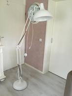 Staande schemerlamp, Huis en Inrichting, Lampen | Vloerlampen, Ophalen, Gebruikt, Metaal, 200 cm of meer