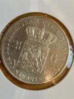 2 1/2 gulden 1856 rijksdaalder 2,5 gulden willem III, Postzegels en Munten, Munten | Nederland, Koning Willem III, Zilver, Ophalen of Verzenden