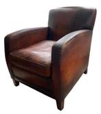 Schapenleren Fauteuil/Armchair, Huis en Inrichting, Ophalen, Gebruikt, Minder dan 75 cm, Leer