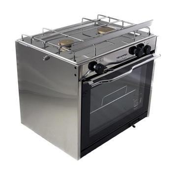 Techimpex Classic 2 pits gasstel met oven beschikbaar voor biedingen