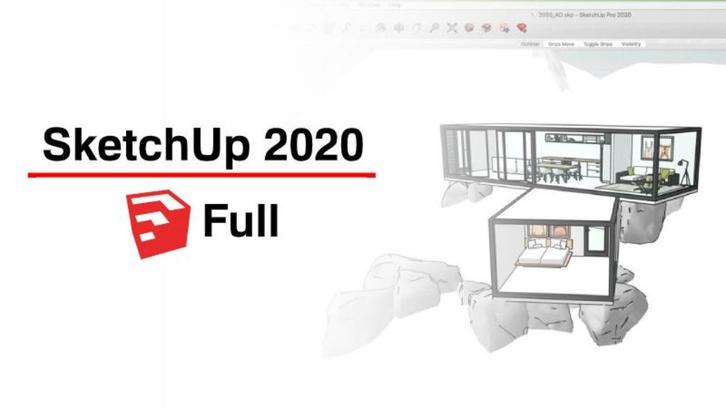 Sketchup Pro 2020, Computers en Software, Ontwerp- en Bewerkingssoftware, Zo goed als nieuw, Windows, Ophalen of Verzenden