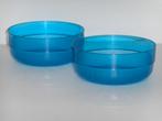Tupperware Crystal Blue Kommen (2), Ophalen of Verzenden, Nieuw, Bak of Kom
