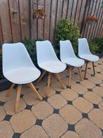 ‼️STEVIGE HOUTEN STOELEN KUNSTOF KUIPSTOEL TUINSTOEL STOF, Huis en Inrichting, Stoelen, Industrieël modern tijdloos klassiek stijlvol hout