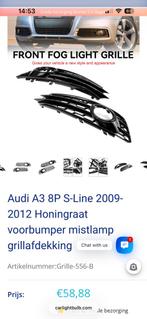 Mistlamp covers audi A3 8P, Ophalen of Verzenden, Nieuw, Audi, Bumper