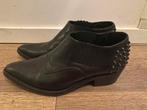 Sandro cowboy rock leer leder 38 zwart spikes, Kleding | Dames, Schoenen, Zwart, Sandro, Ophalen of Verzenden, Gedragen
