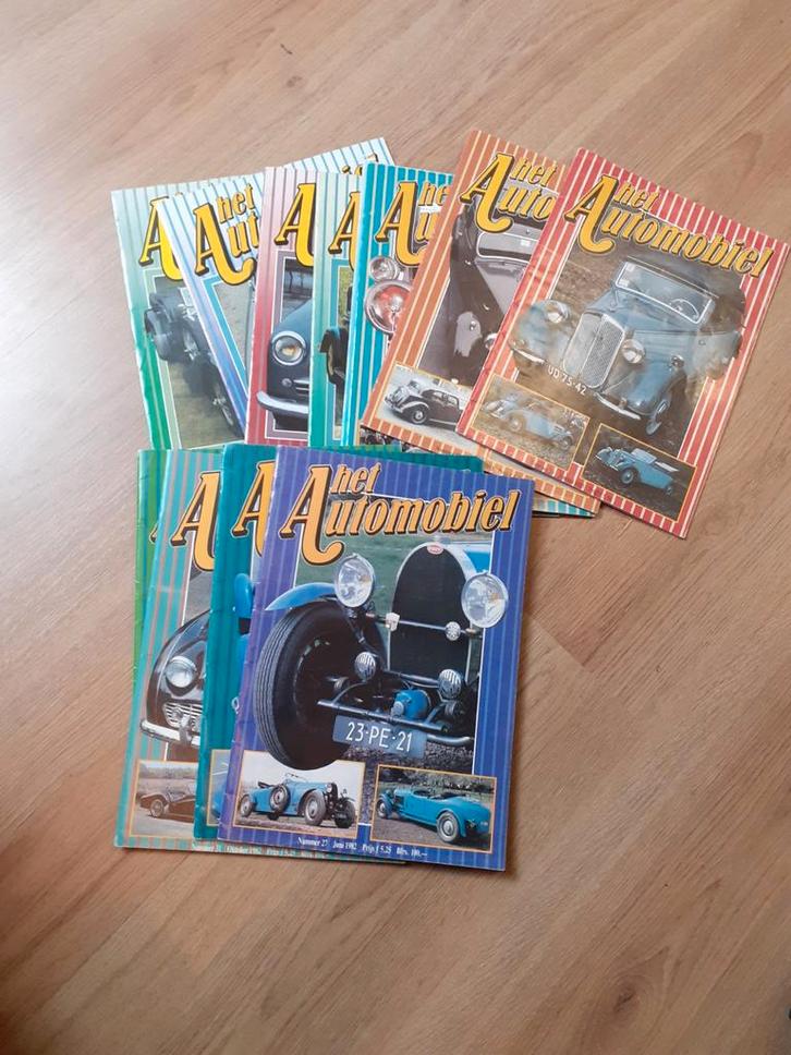 12x Maandblad Het Automobiel, Boeken, Auto's | Folders en Tijdschriften, Gelezen, Algemeen, Ophalen of Verzenden
