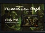 grenada 2015 pf blok van gogh kunst schilderijen paintings 1, Ophalen of Verzenden, Postfris, Overige thema's