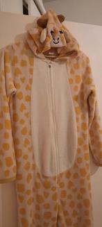 Onesie pyjama huispak 146/152 giraffe Hema, Ophalen of Verzenden, Hema, Nacht- of Onderkleding