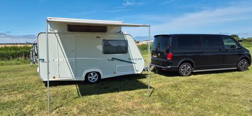 Luxe Trigano TDl 310  Full opties,direct te gebruiken 8975,-, Caravans en Kamperen, Caravans, Bedrijf, tot en met 3, 500 - 750 kg