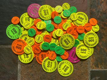 kermis penningen pusher cordier-rooze beschikbaar voor biedingen